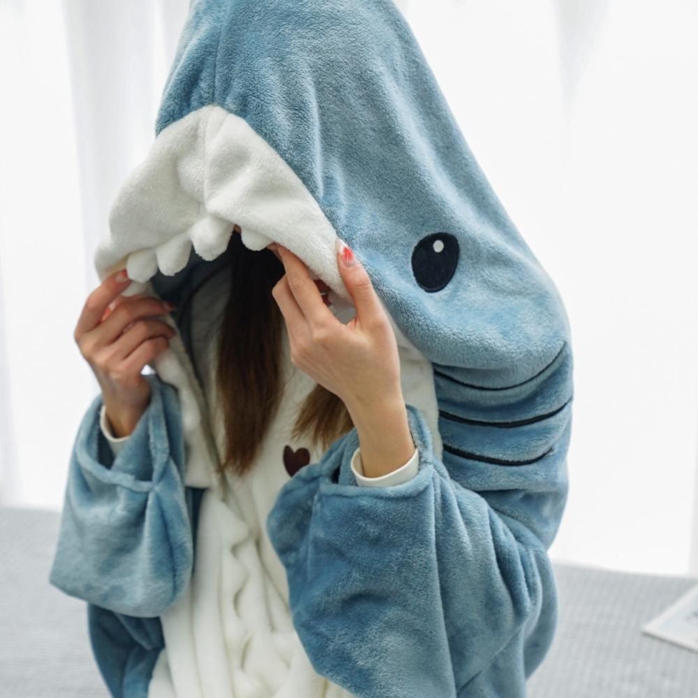 Cool Shark Sleeping Bag Pajamas Office - High Quality Fabric