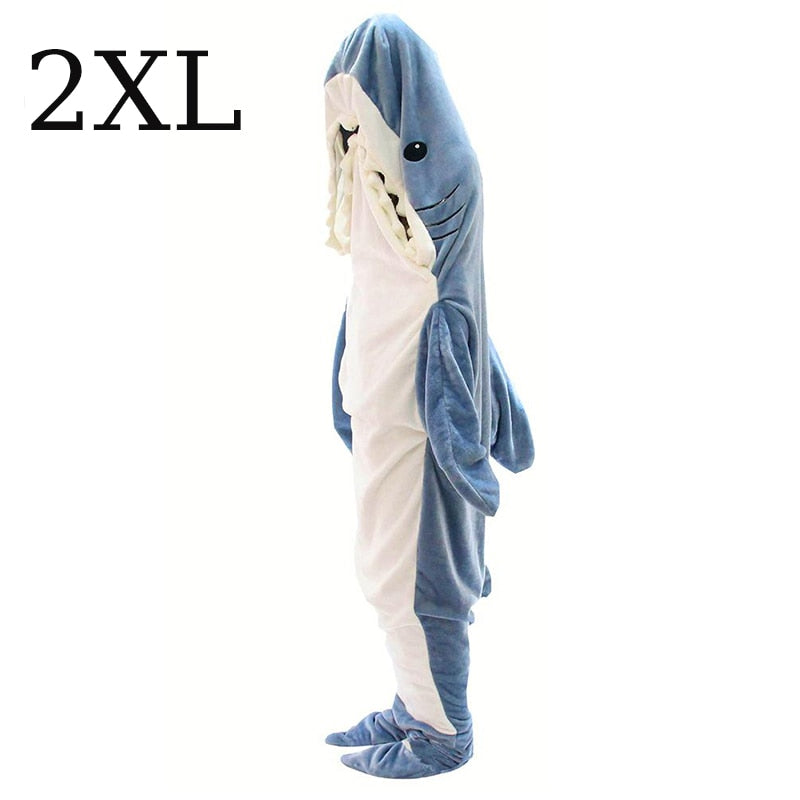 Cool Shark Sleeping Bag Pajamas Office - High Quality Fabric