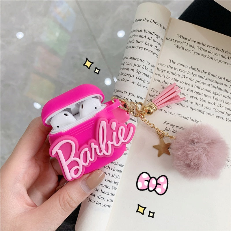 Barbie Bluetooth Earphone Case for AirPods Pro 1, 2, 3